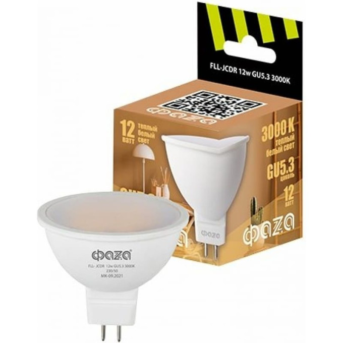 Лампа JAZZWAY ФАZА FLL- JCDR 12w GU5.3 3000K 230/50 5038684