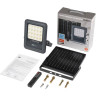 Прожектор светодиодный JAZZWAY PFL SOLAR 02 50 6500К GR IP65 ДО с солнечной панелью и пультом Pro+ 5058460